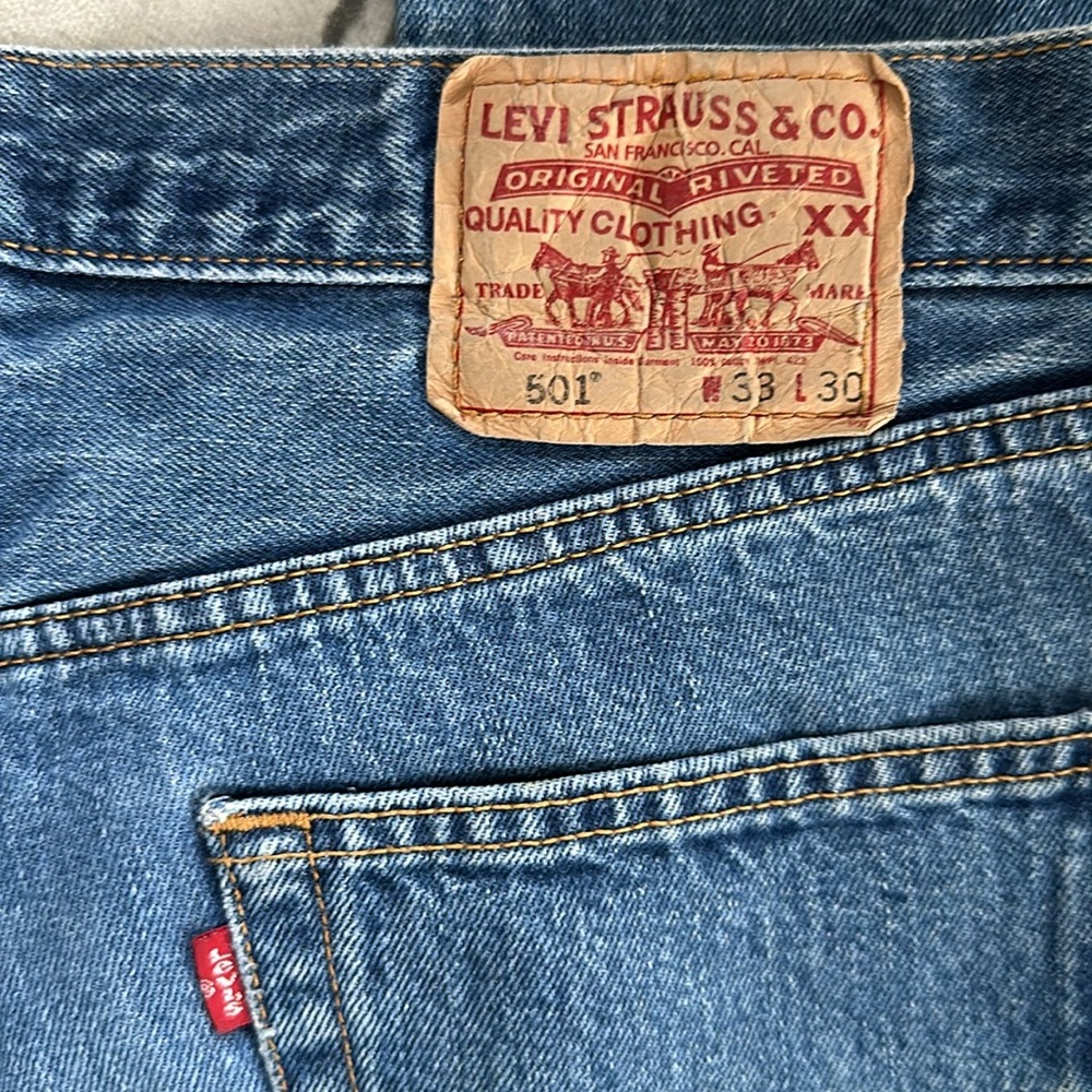 VIntage Levi's 501 Reworked Jeans - Picture 7 of 12